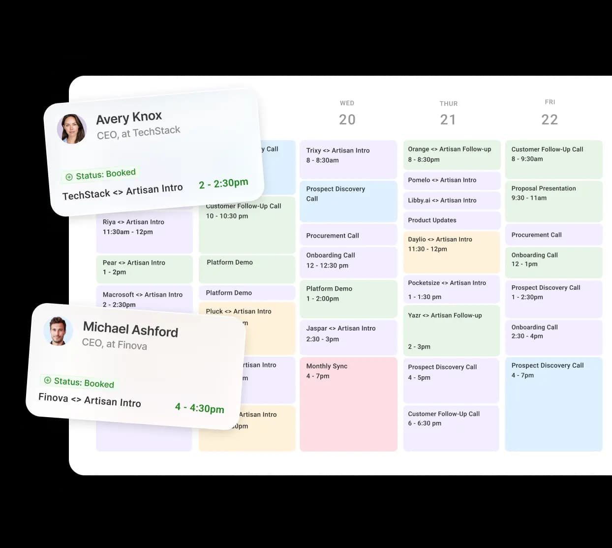 Wake up to booked meetings, not a full inbox