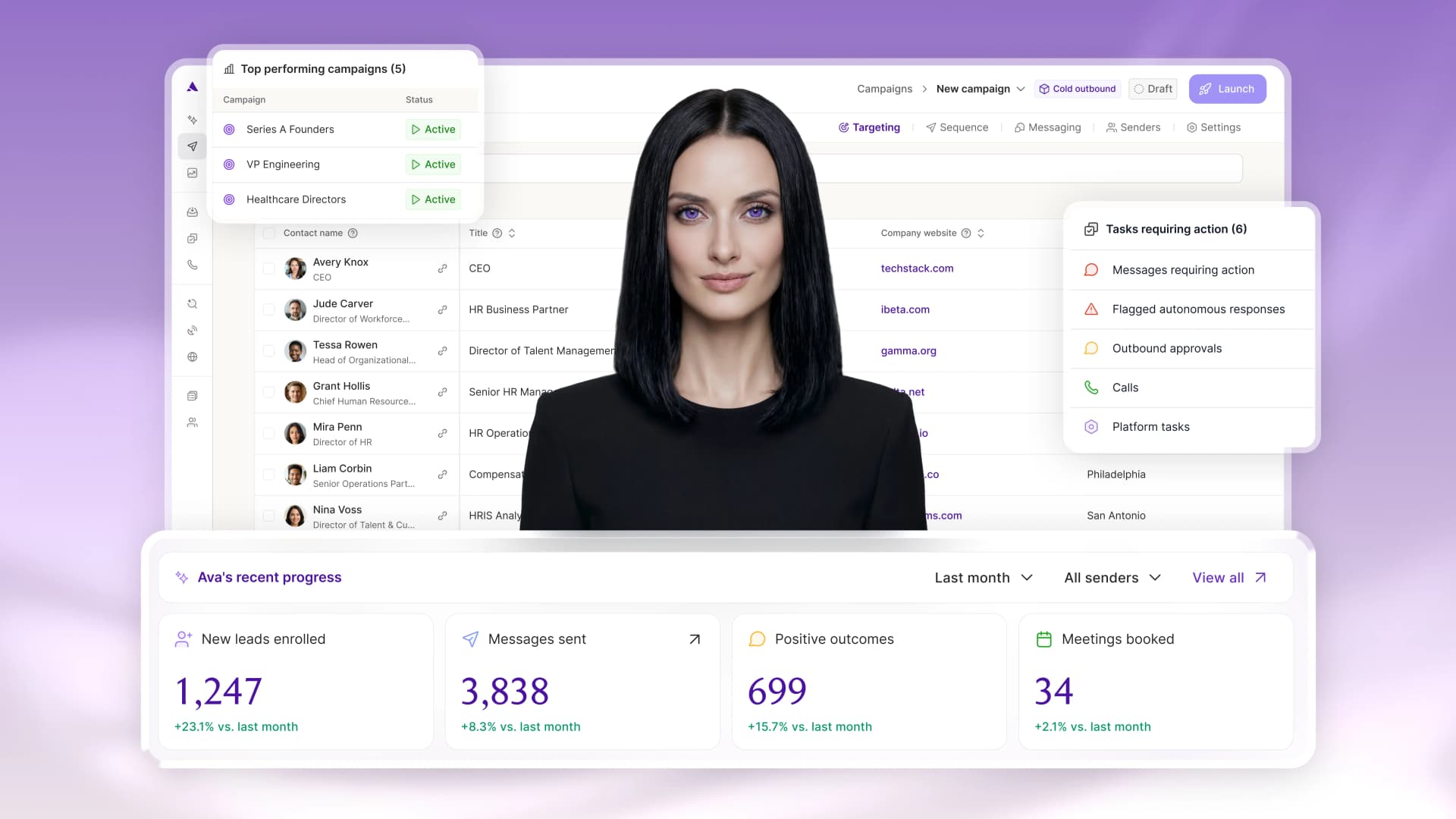 Ava - The autonomous AI BDR