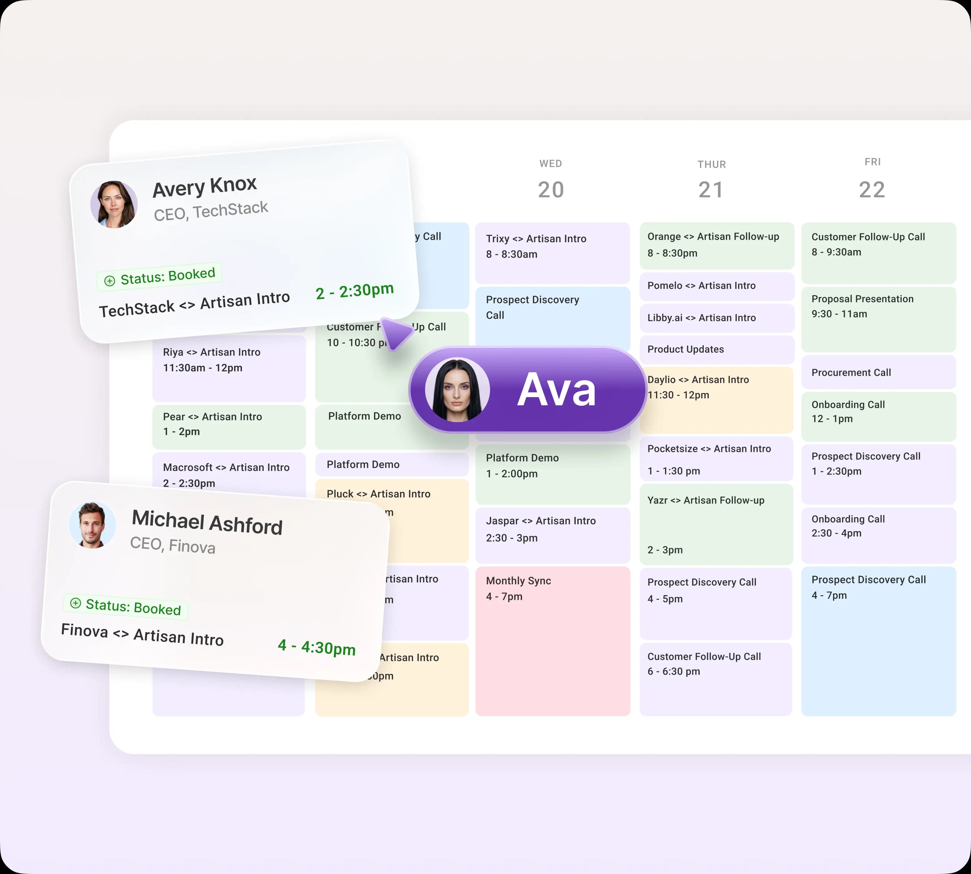 Wake up to booked meetings, not a full inbox