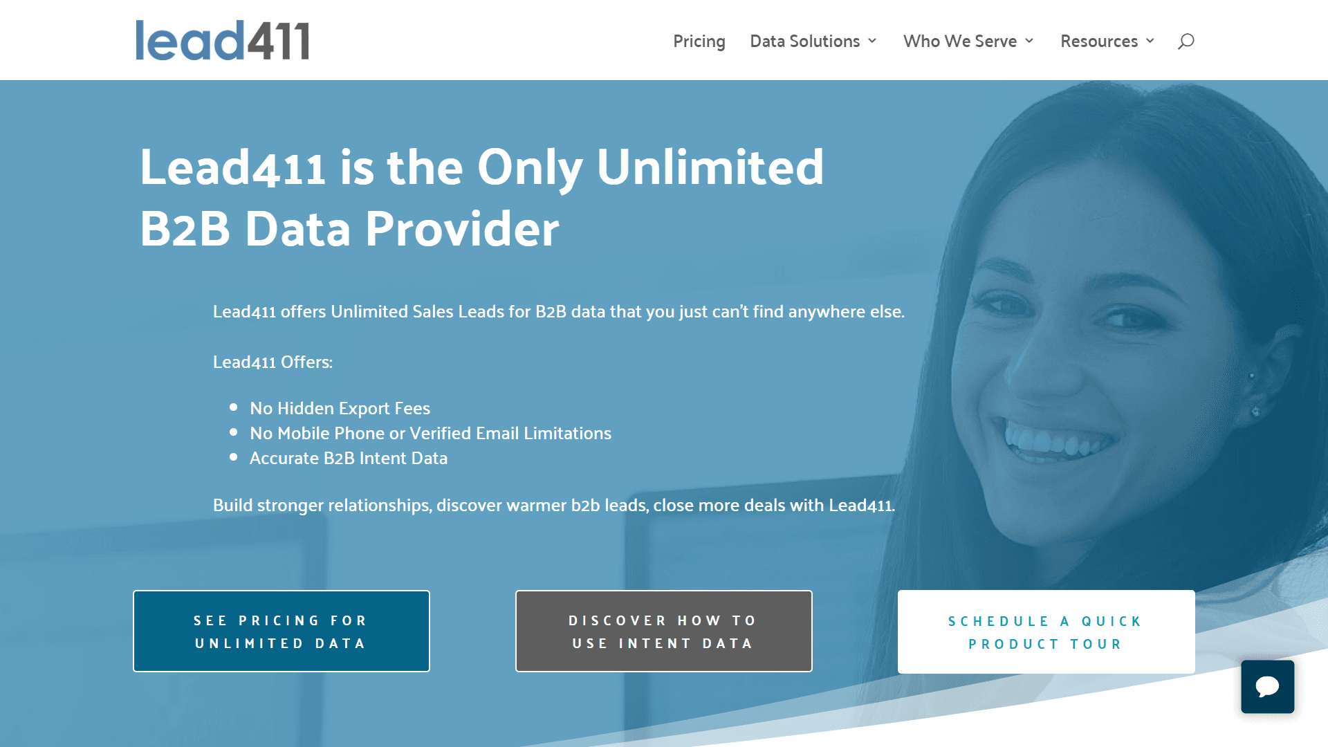 Lead411 Homepage