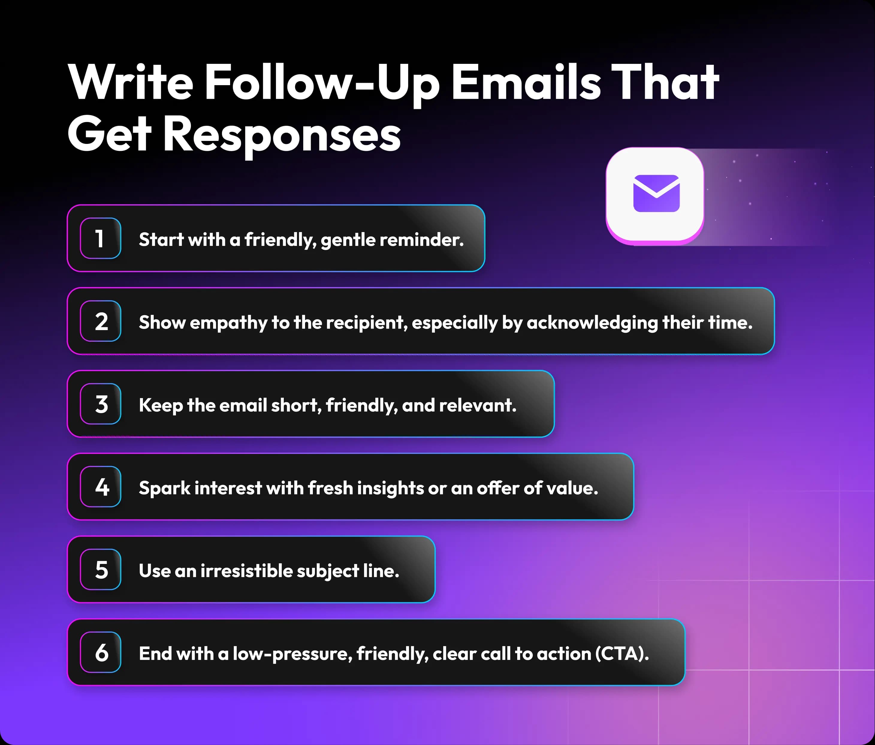 Write Follow-Up Emails That Get Responses 6 Tips