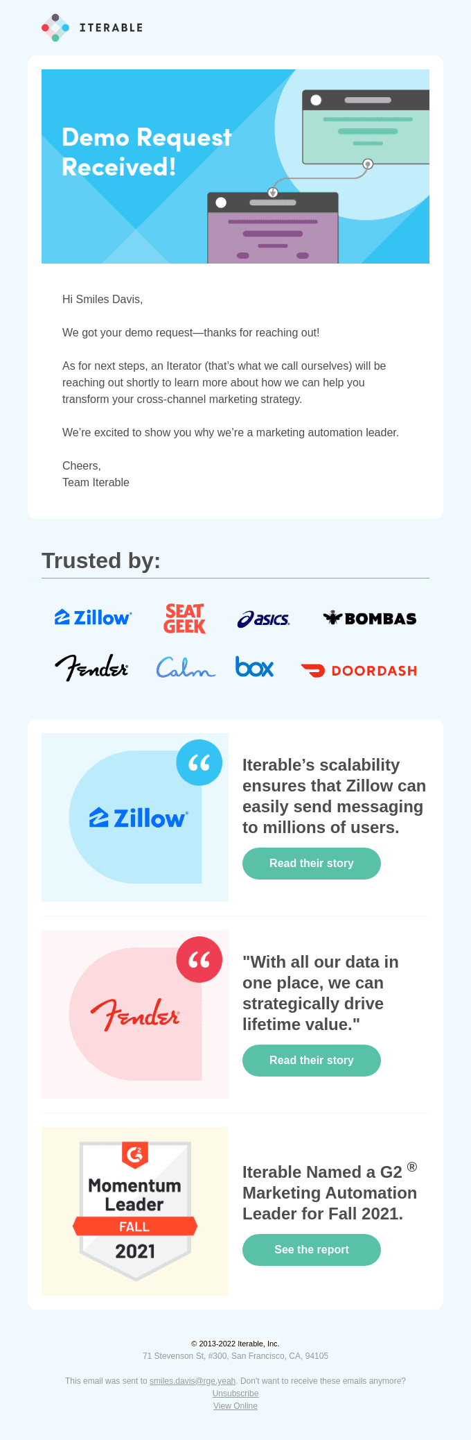 Iterative Email