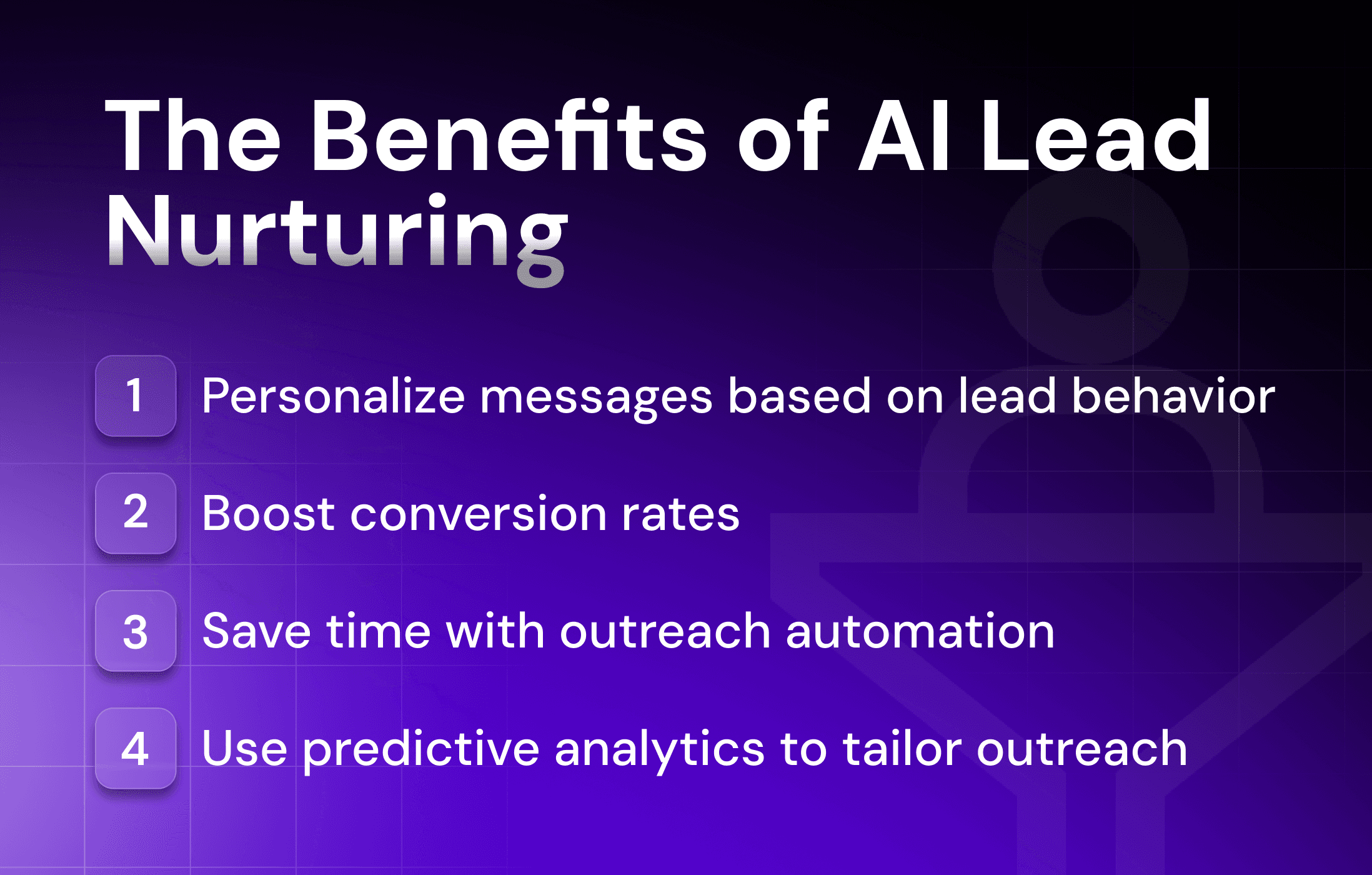 Benefits of AI Lead Nurturing