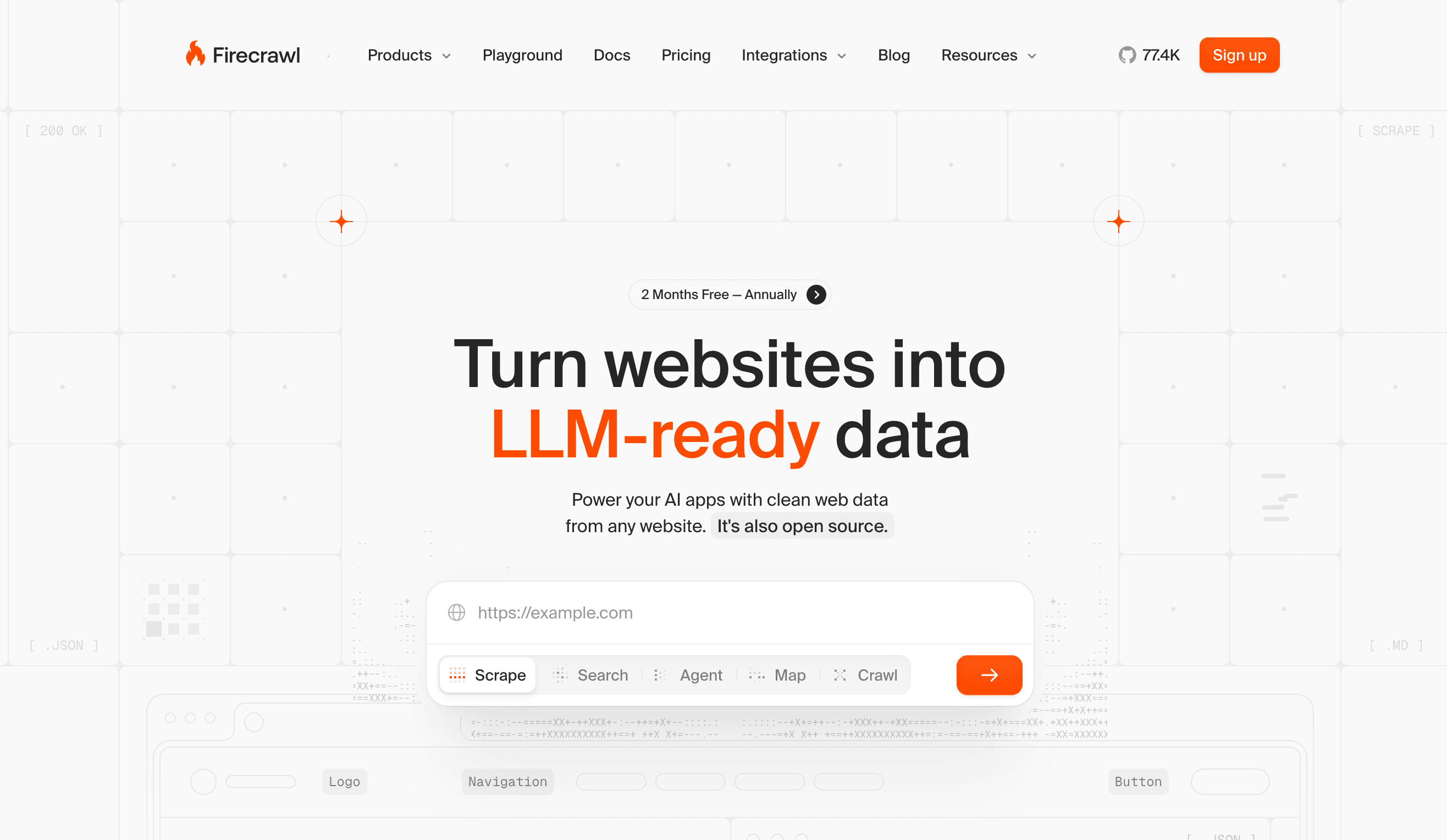 Firecrawl Homepage