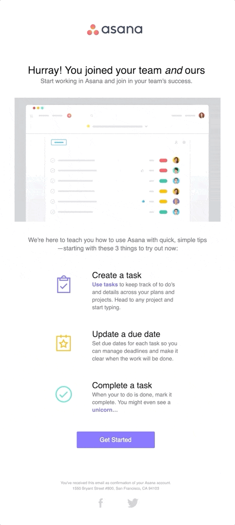Welcome to Asana