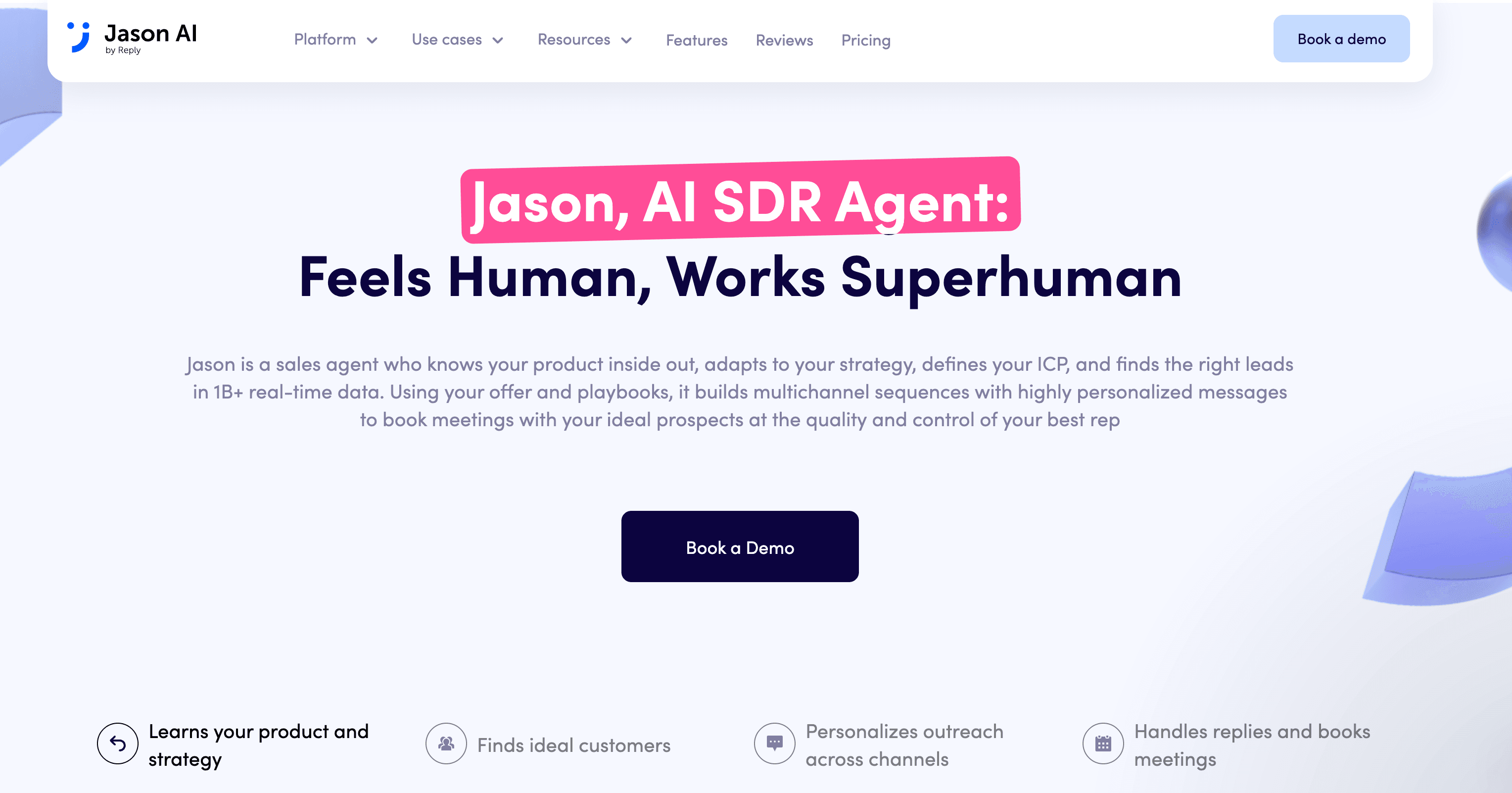 Jason AI Homepage