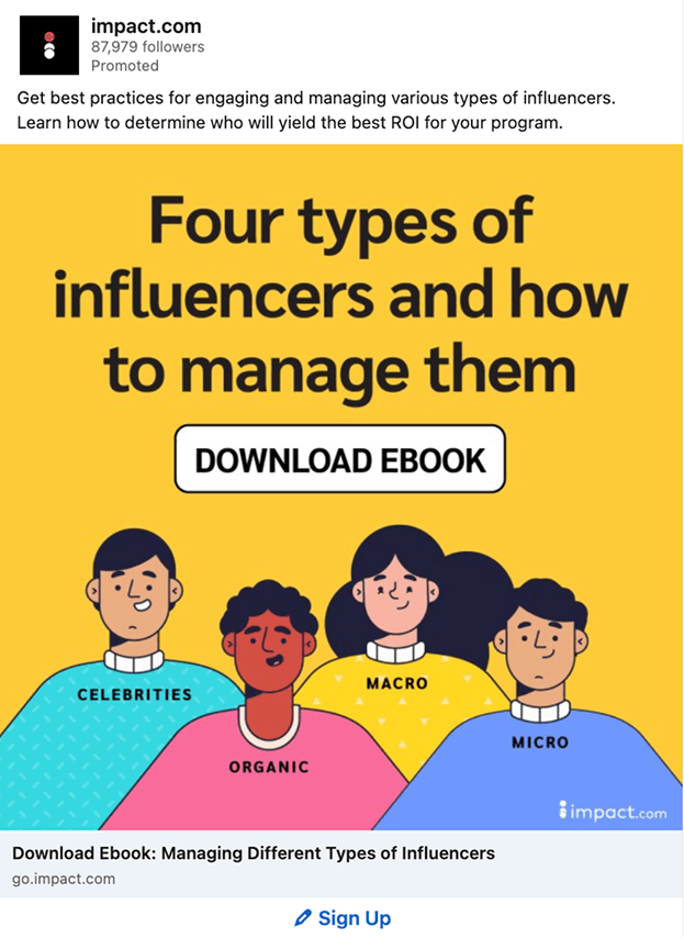 LinkedIn Lead Magnet Example (Impact)