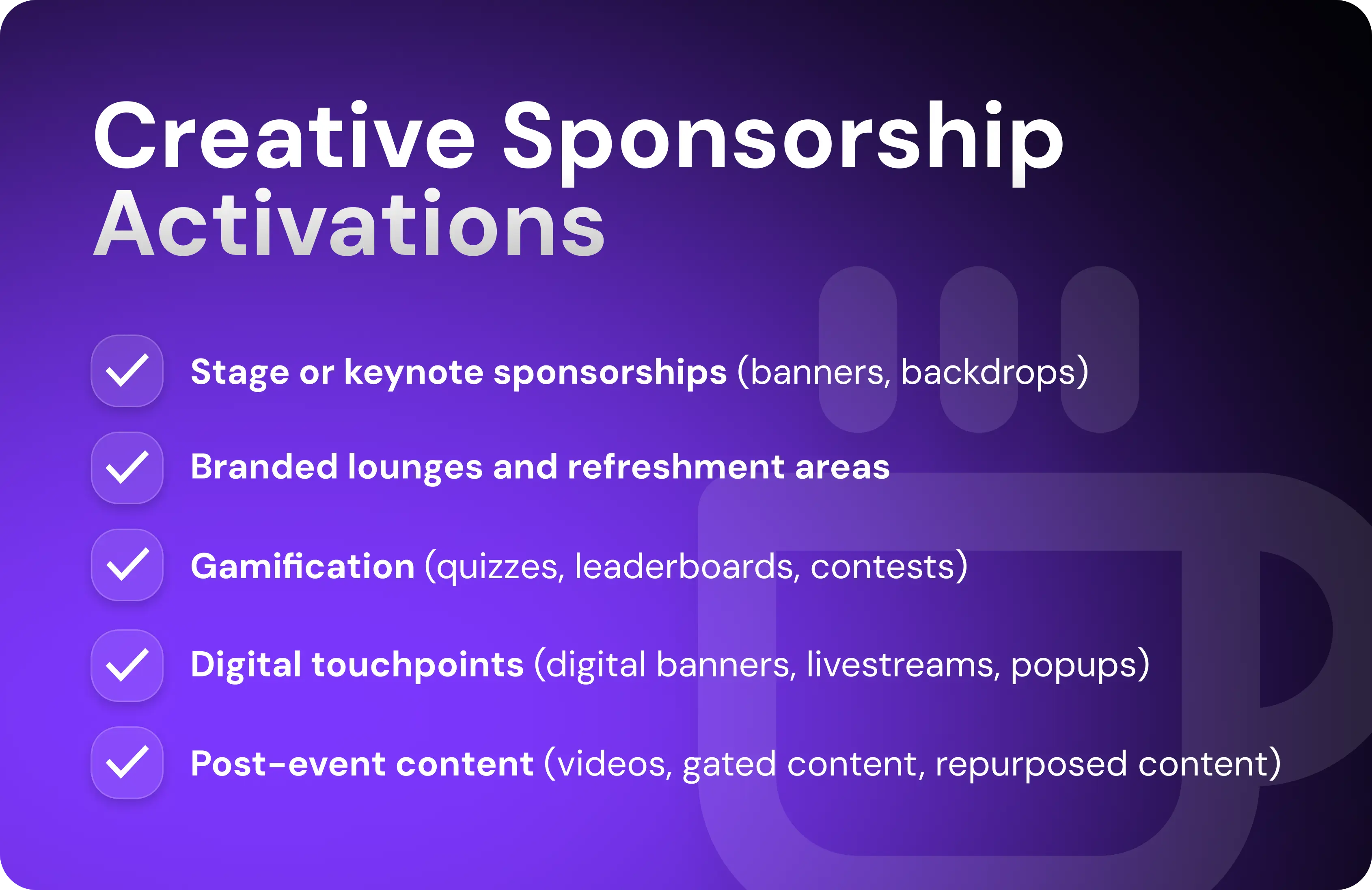 Creative Sponsorship Activations