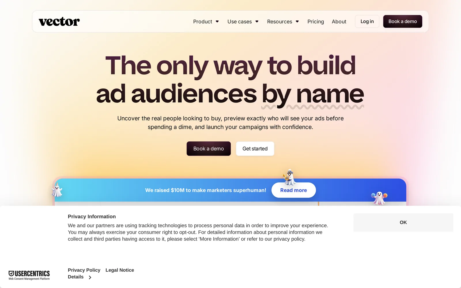 Vector homepage