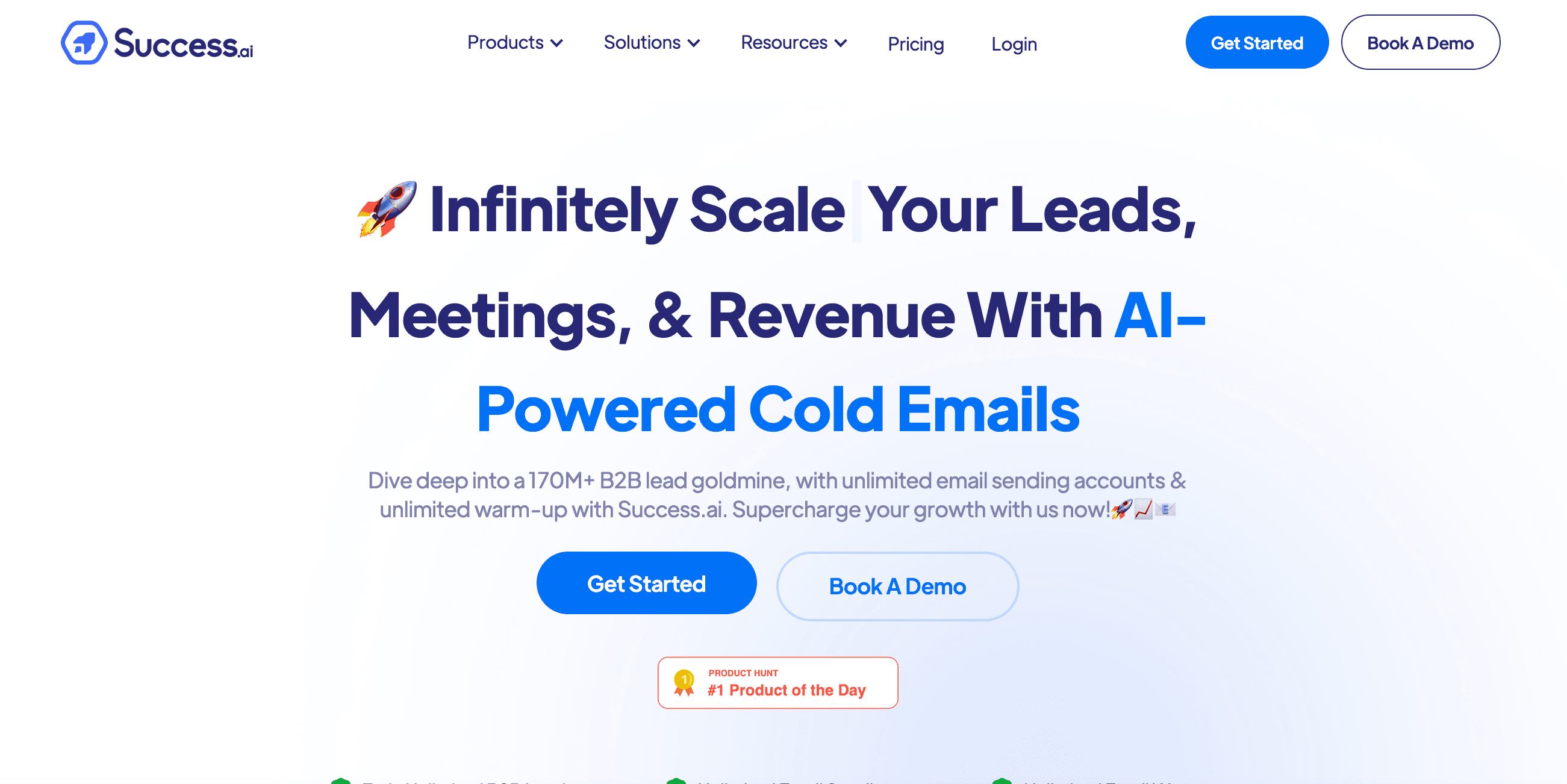 Success.ai Homepage