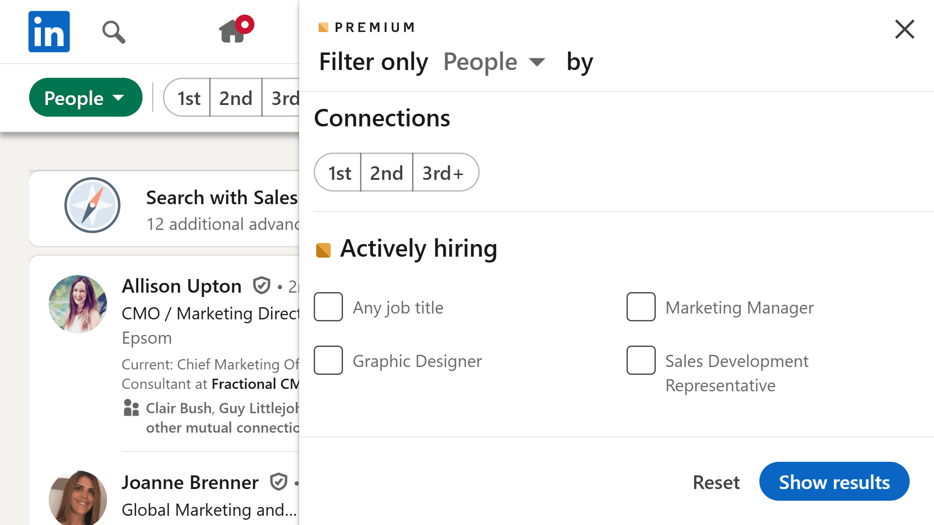 LinkedIn Free Search Example 2