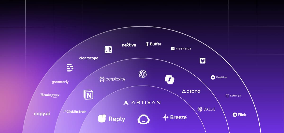 25 must-have AI tools for business success and growth
