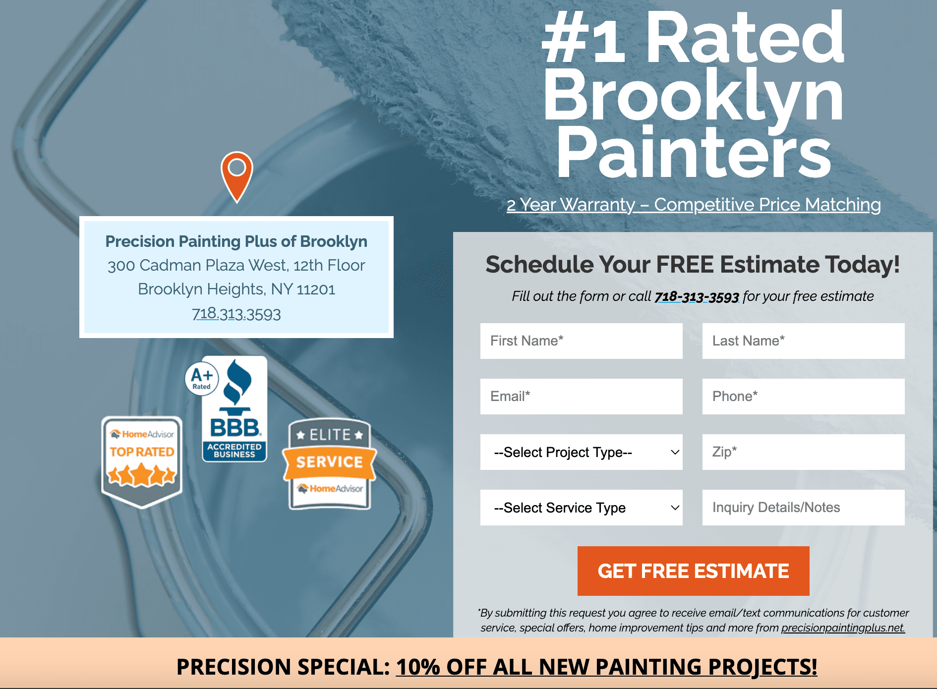Painting Company Banner