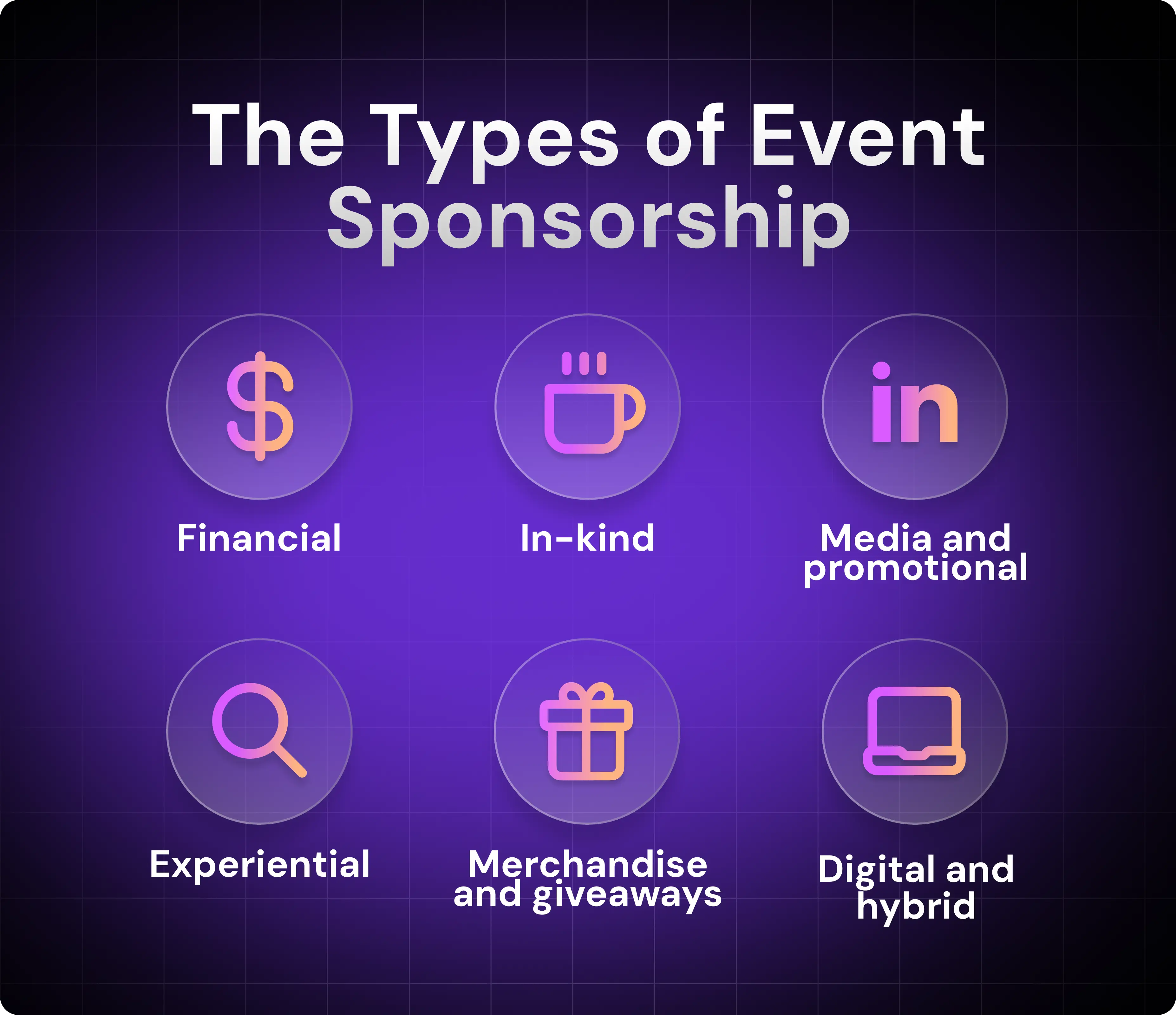 The Types of Event Sponsorship