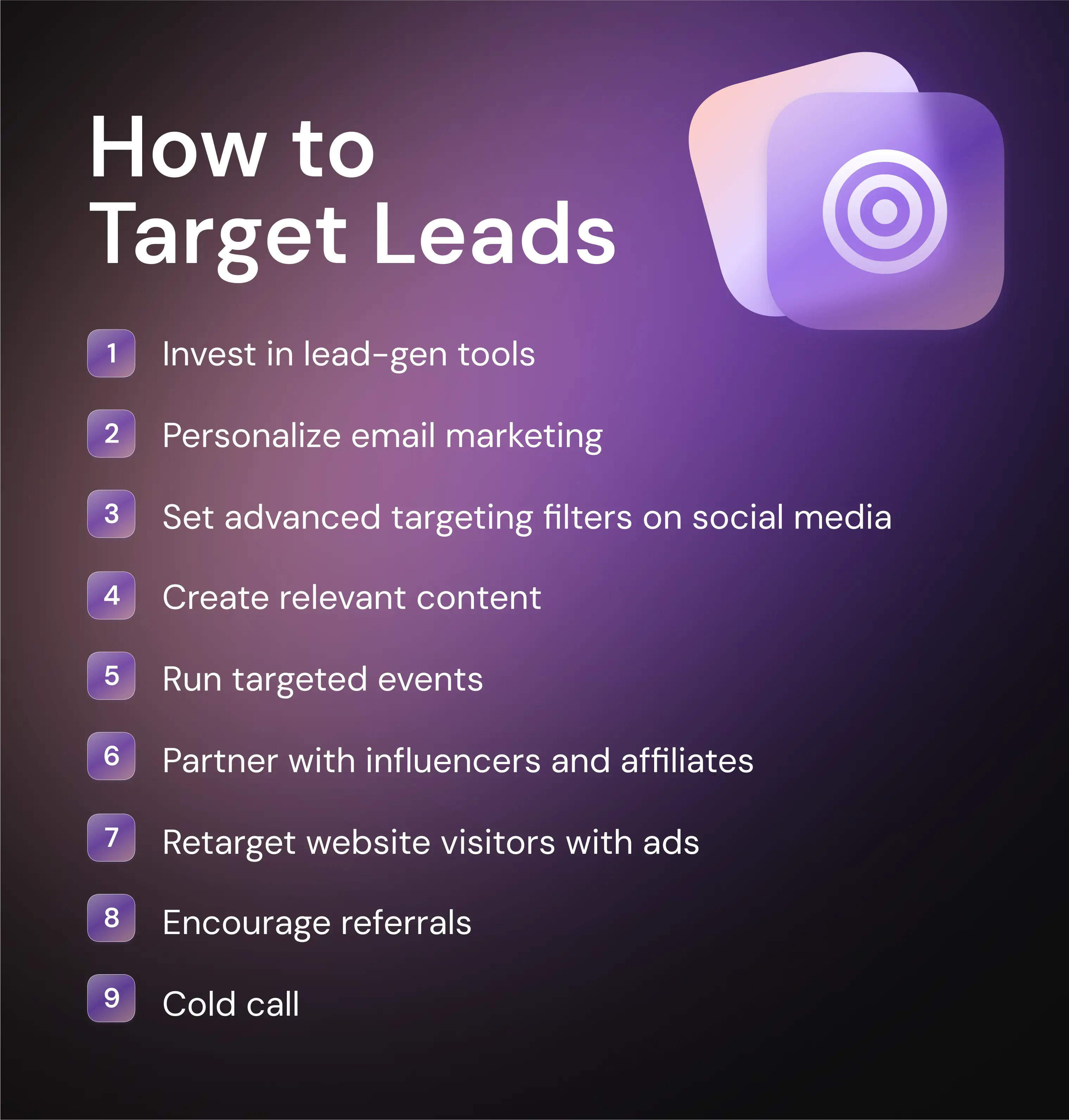 How to Target Leads