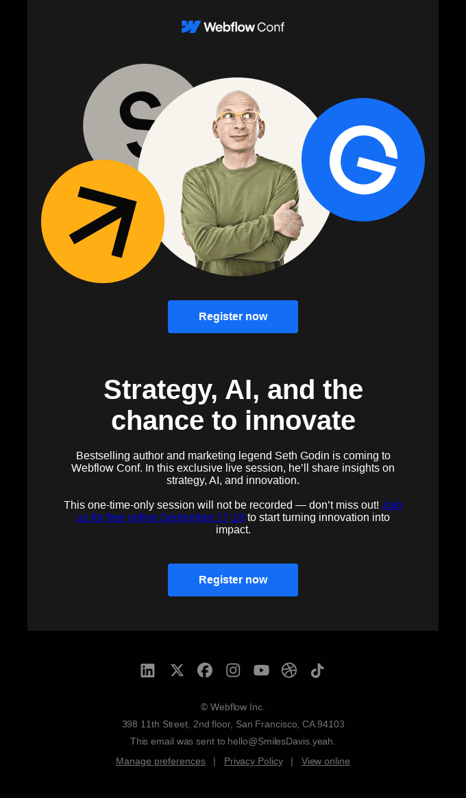Webflow Email