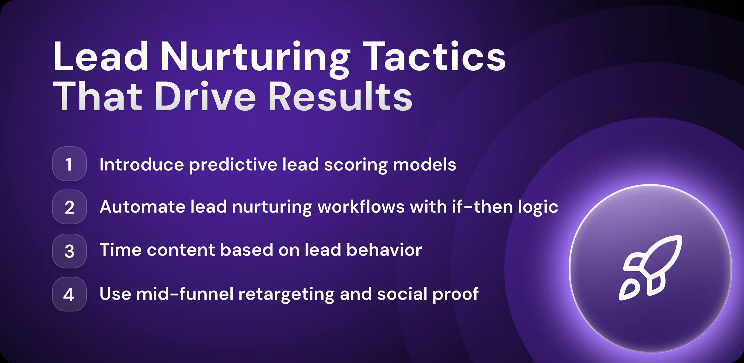 Lead Nurturing Tactics