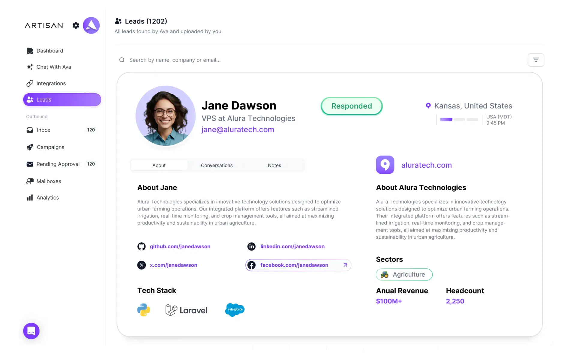 Product Image: LinkedIn Messages