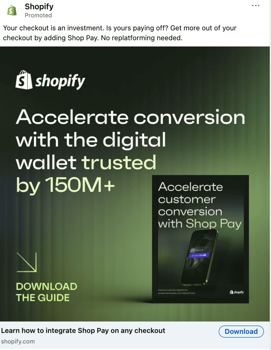 Shopify Ad