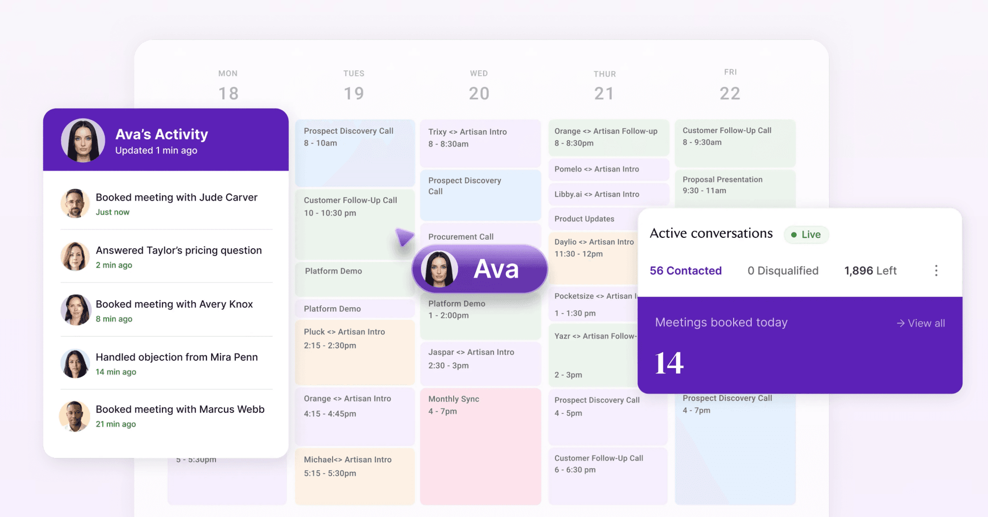 Product Image Artisan Booked Meetings