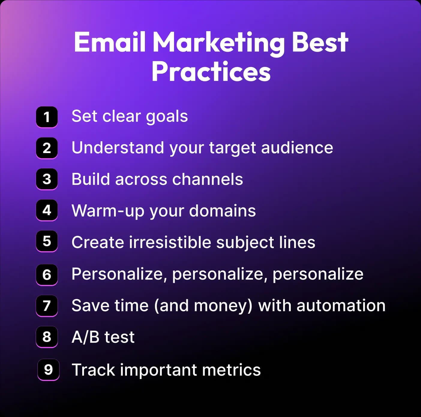 Email Marketing Best Practices