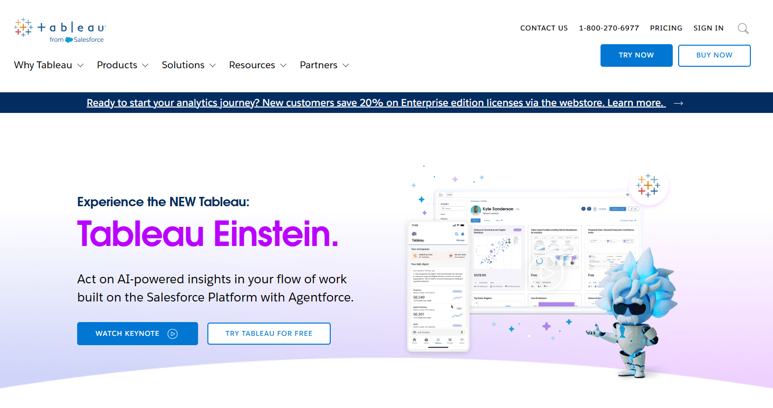 Tableau Homepage