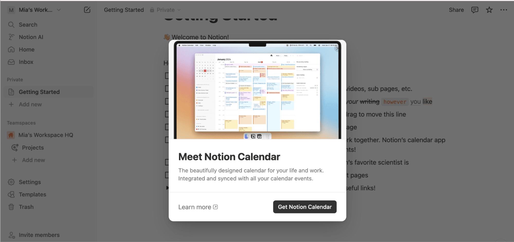 Notion In-Product Guide