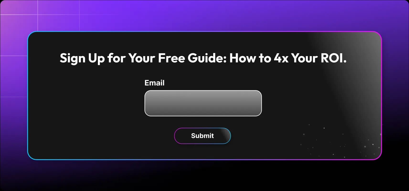 Sign Up - Content Marketing
