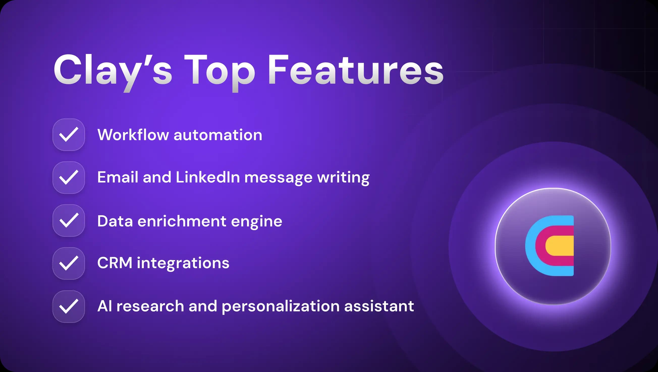 Clay Features Roundup