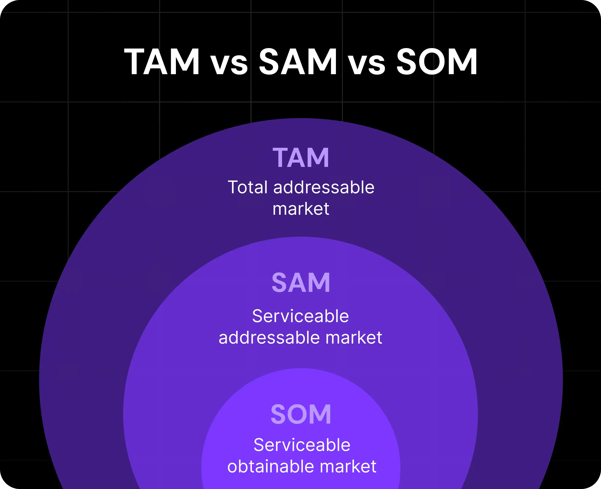 TAM vs SAM vs SOM