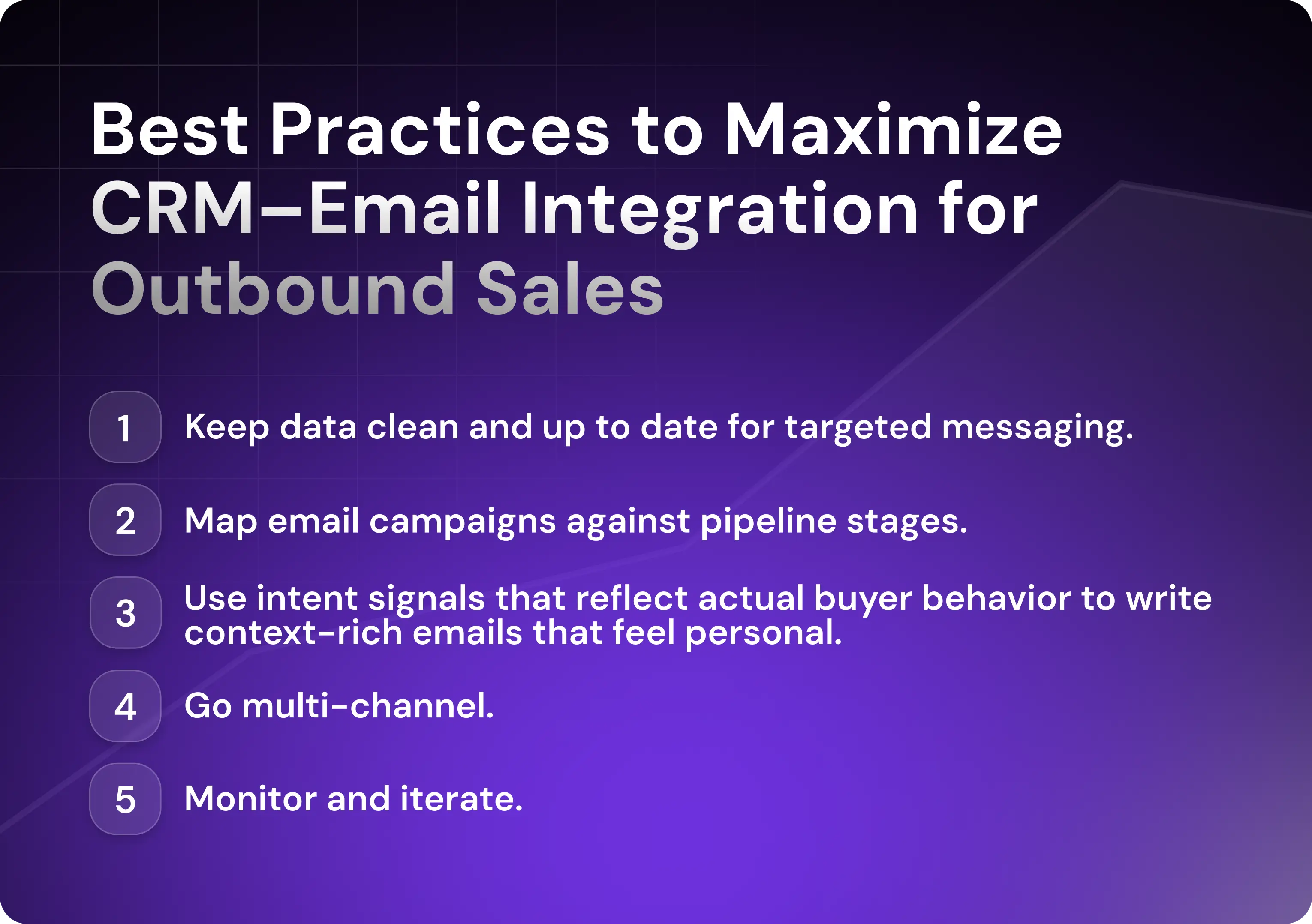 Best CRM-Email Integration Practices
