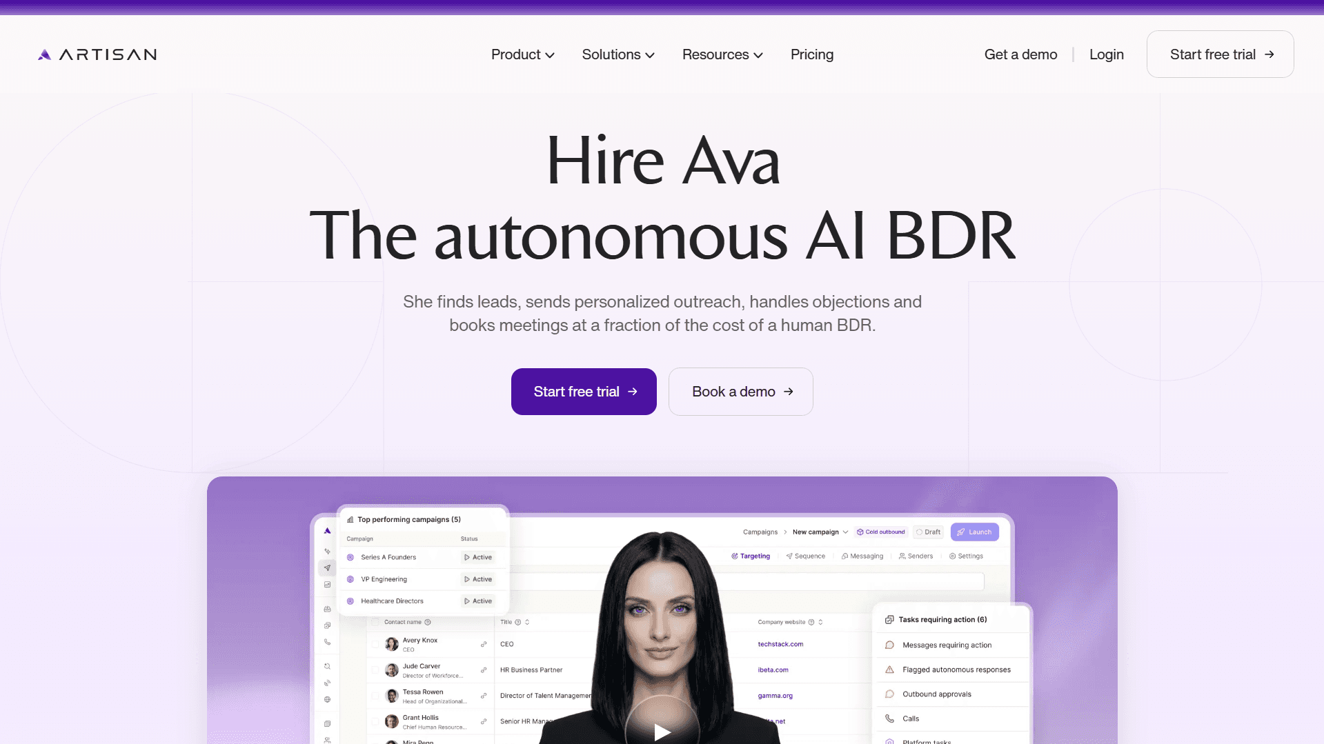Artisan Homepage