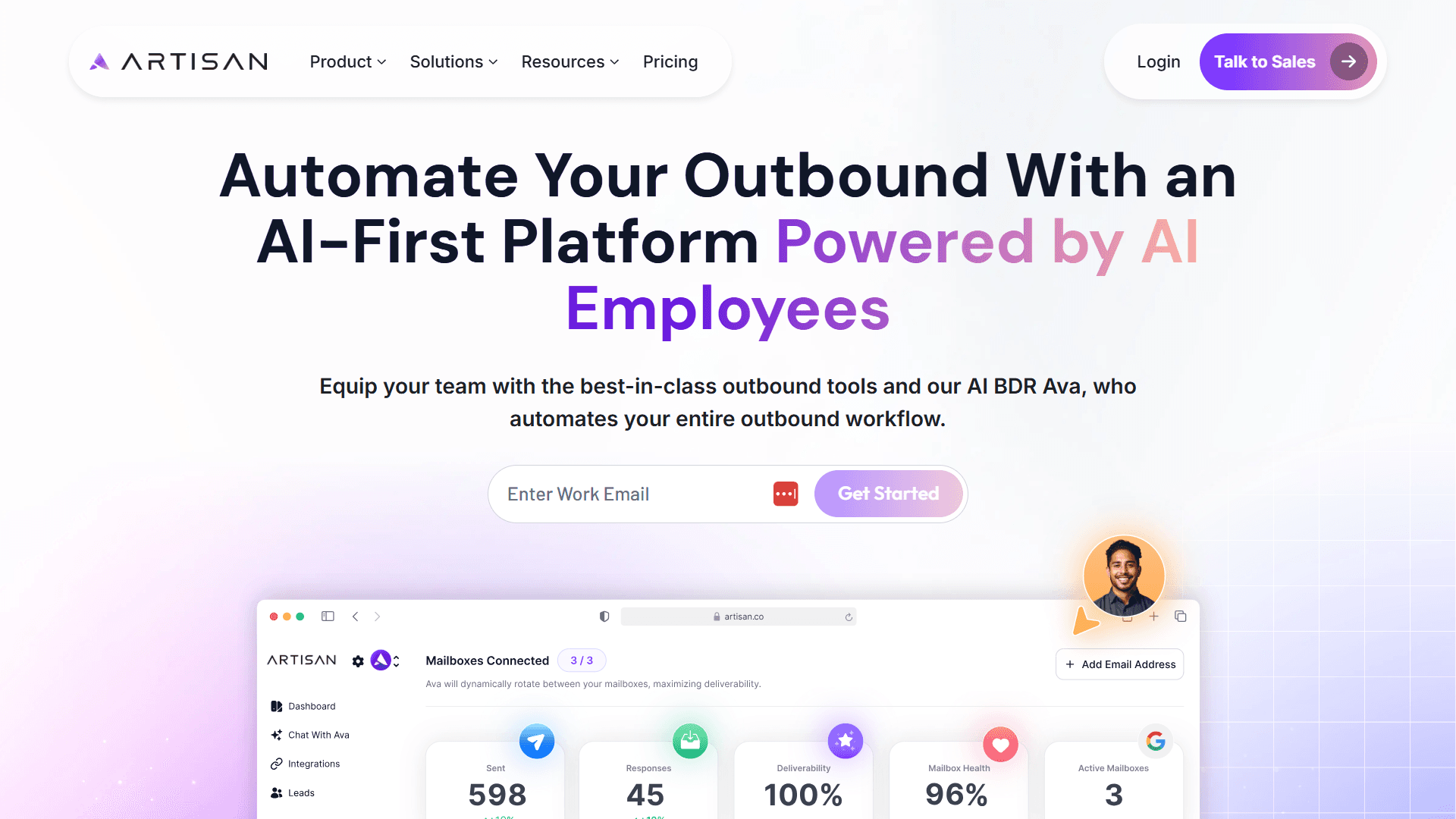 Artisan Homepage