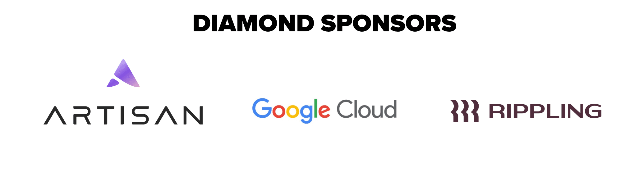 Diamond Sponsors Showcase