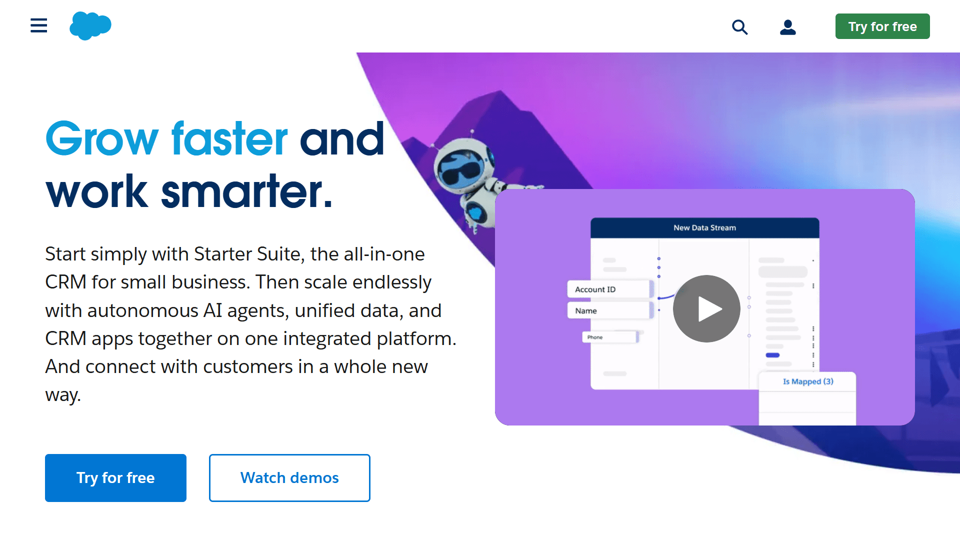 Salesforce Homepage