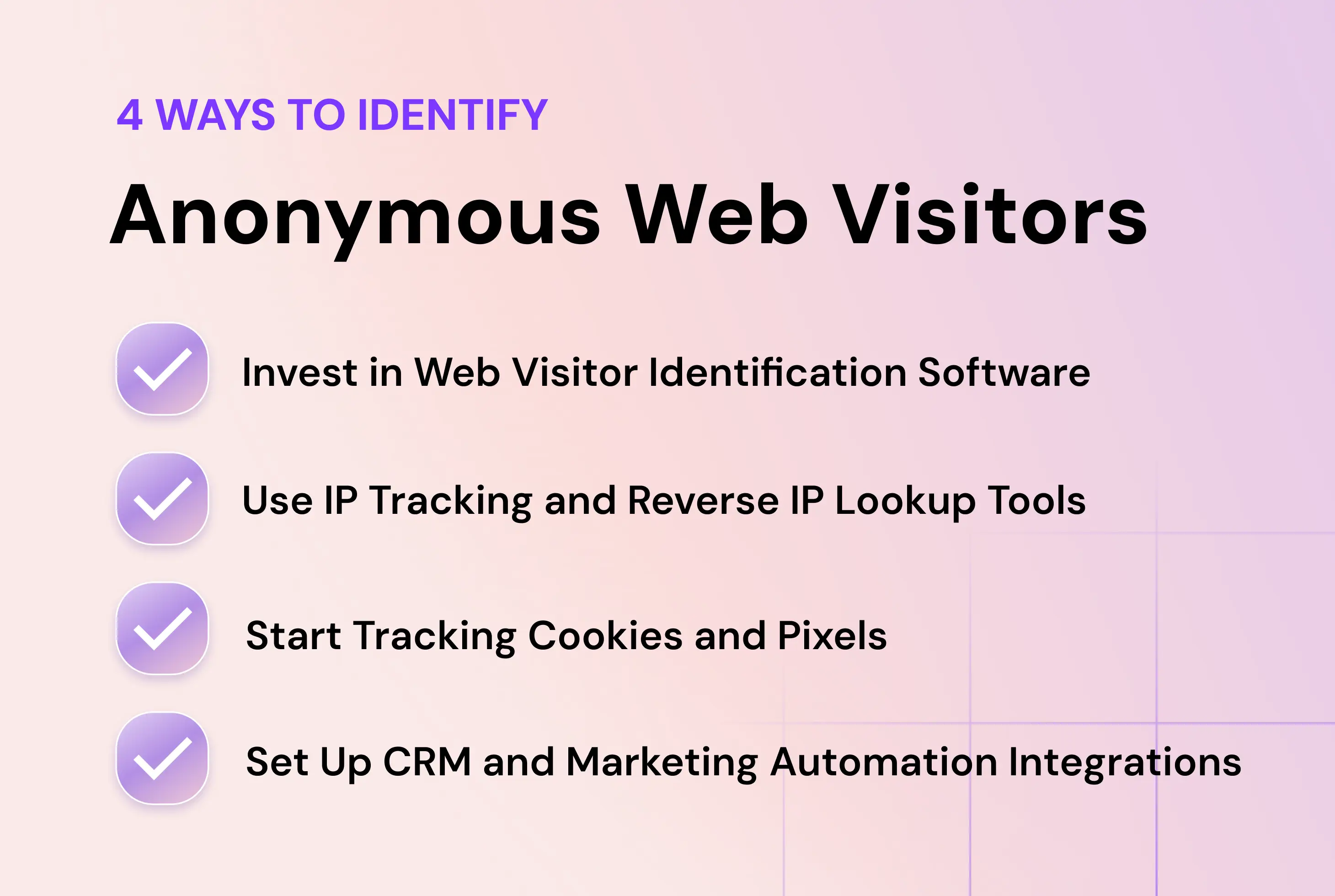 4 Ways to Identify Anonymous Web Visitors