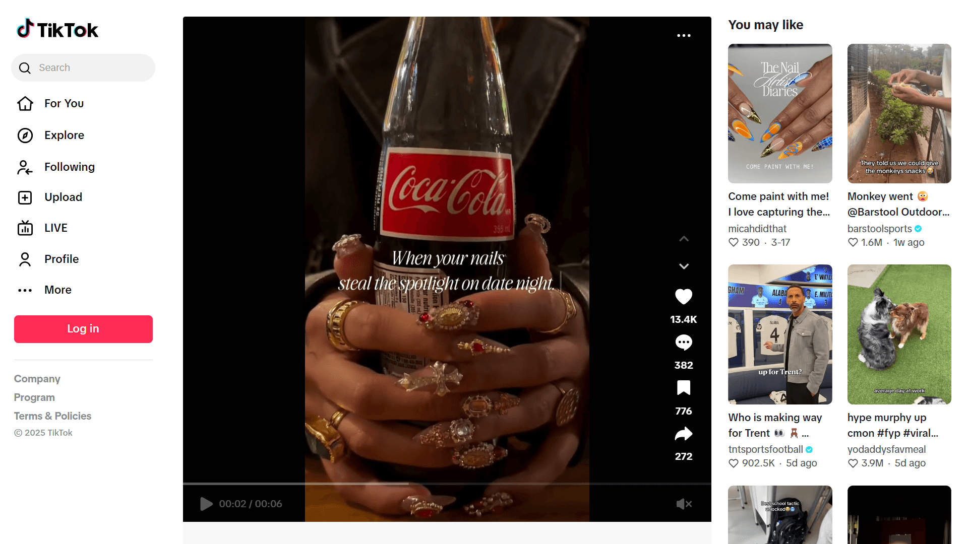 Coca Cola TikTok Ad