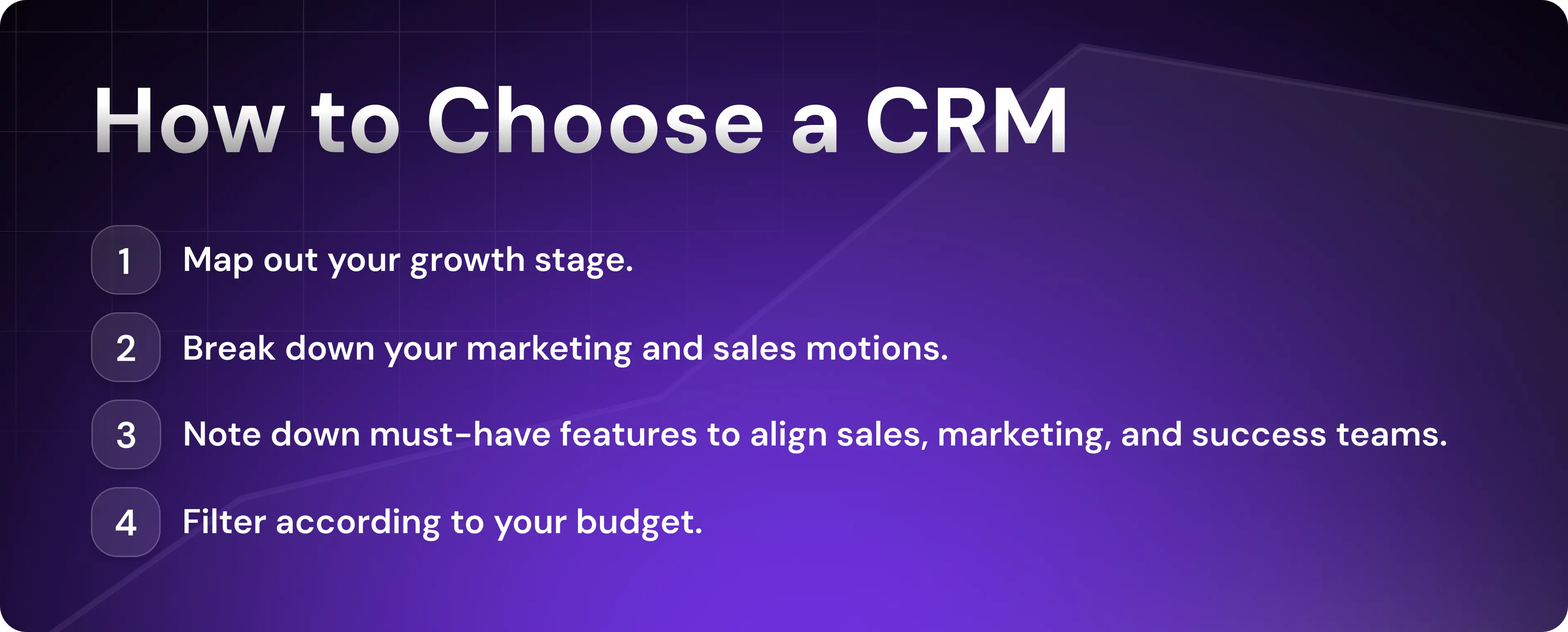 How to Choose a CRM