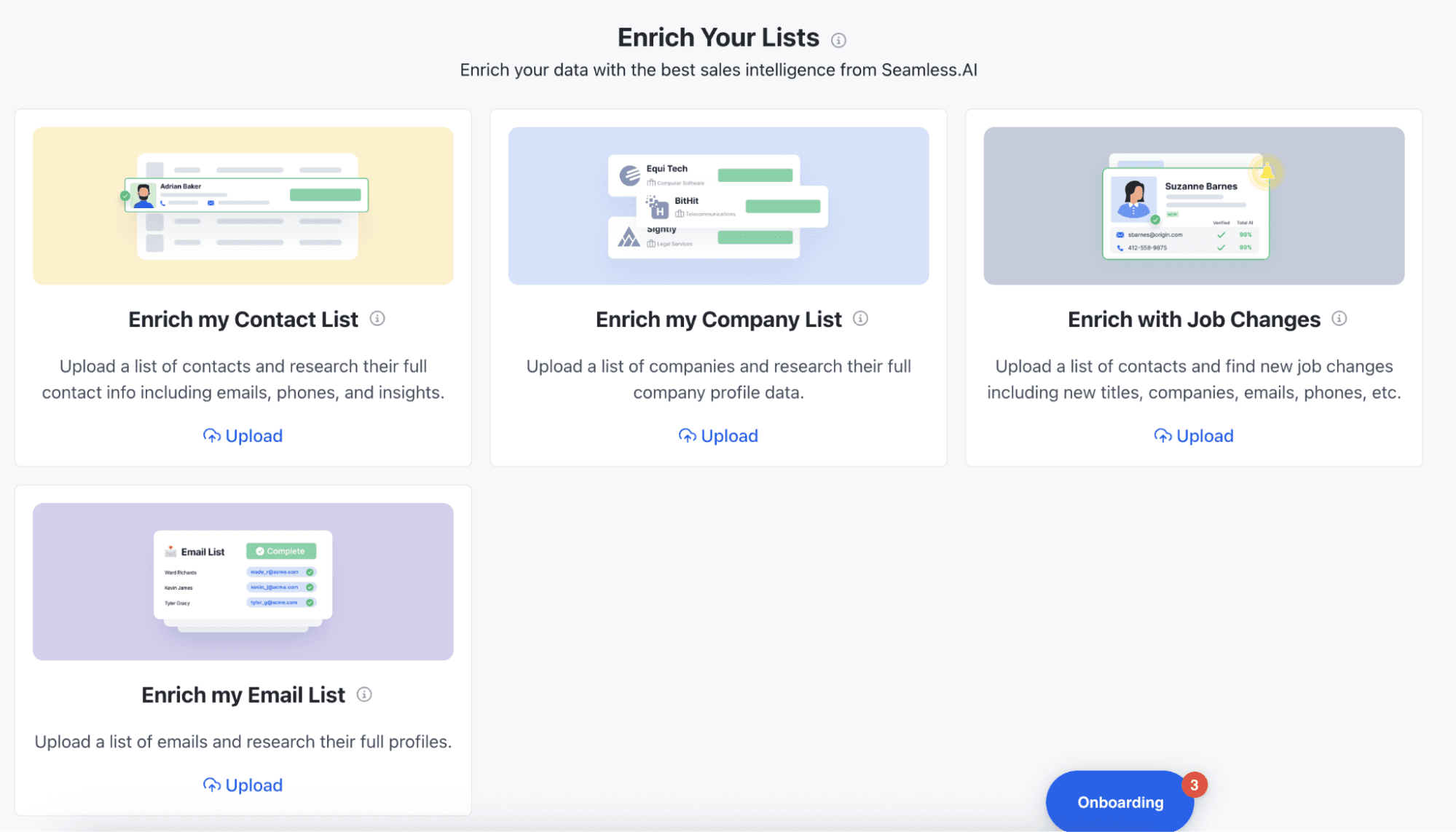 Seamless List Enrichment