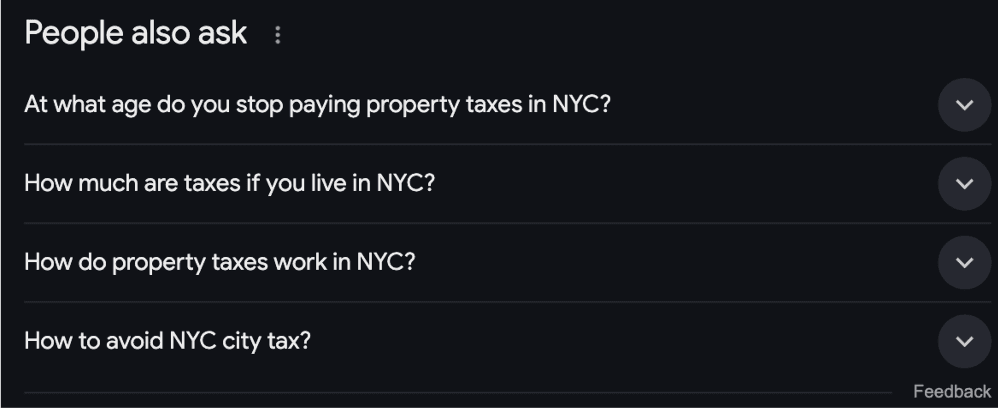 Google People Also Ask