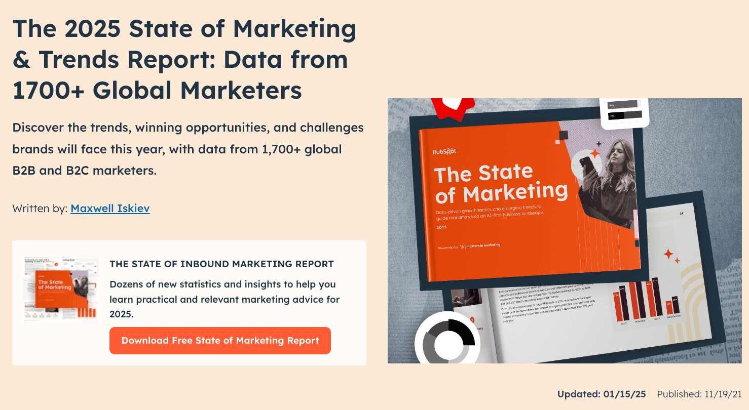 HubSpot Lead Magnet