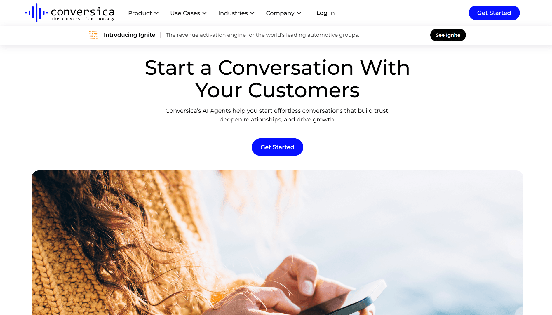 Conversica Homepage
