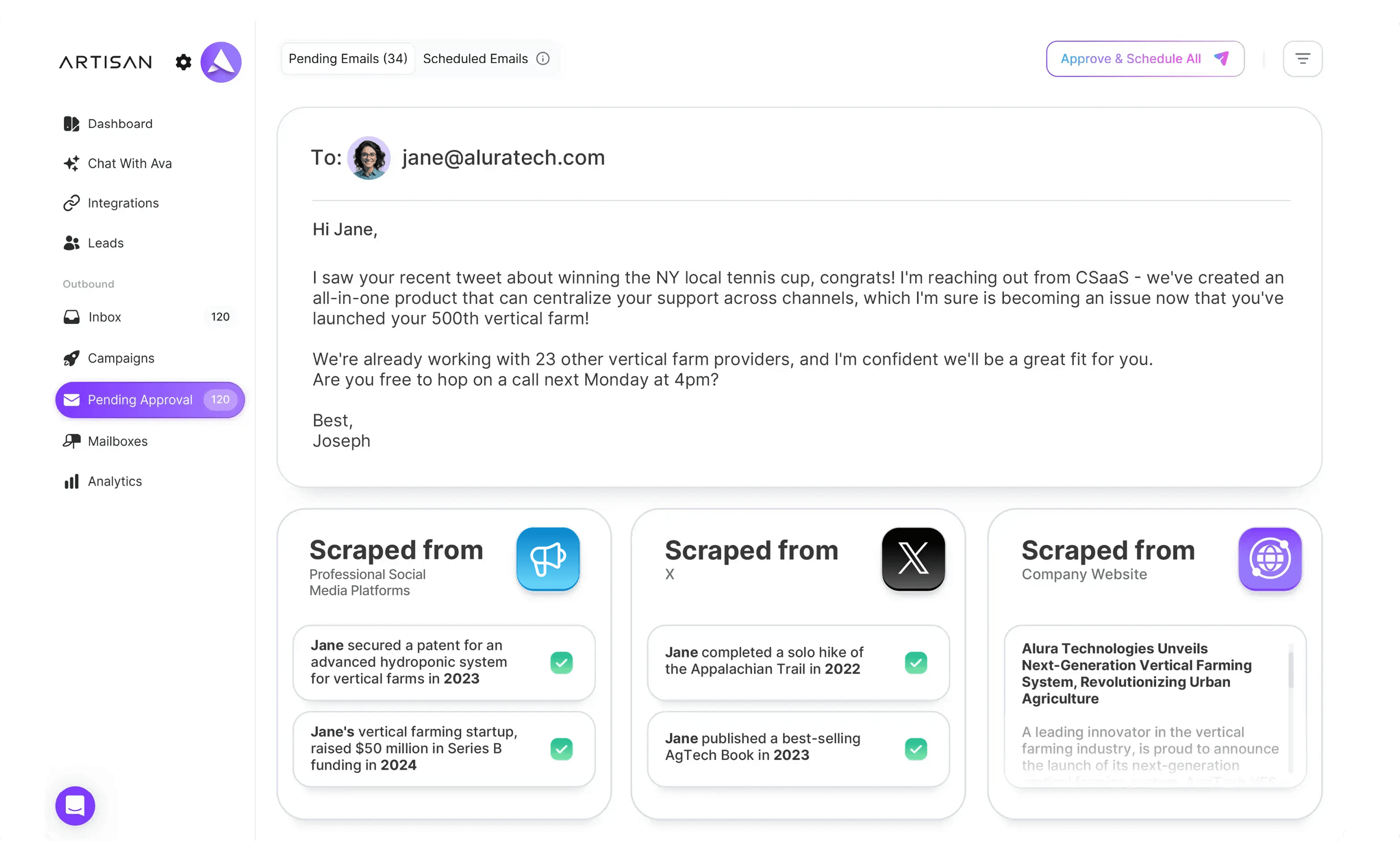 Product Image: Personalized Messages