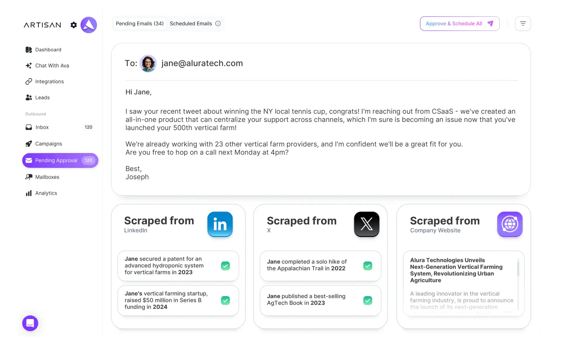 Product Image: Personalized Messages