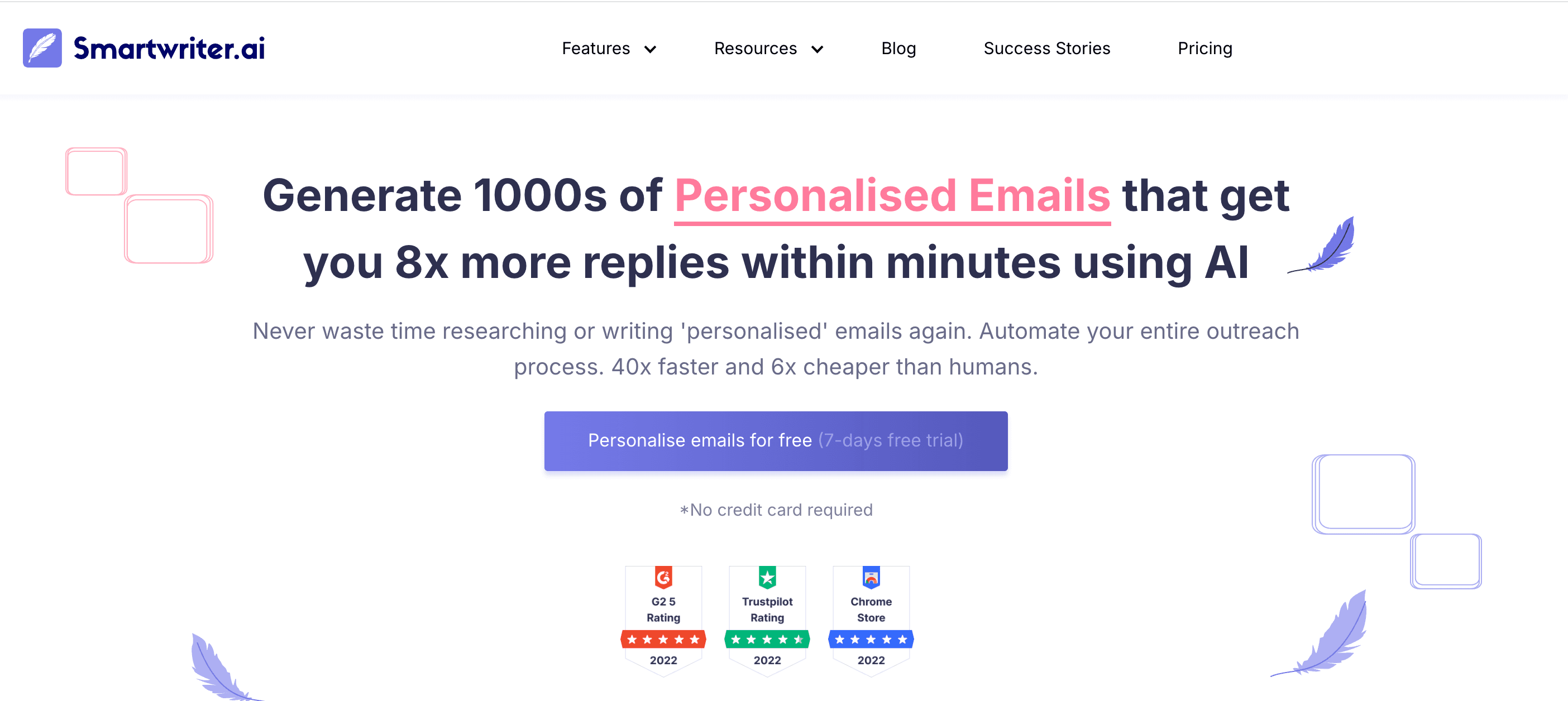SmartWriter Homepage