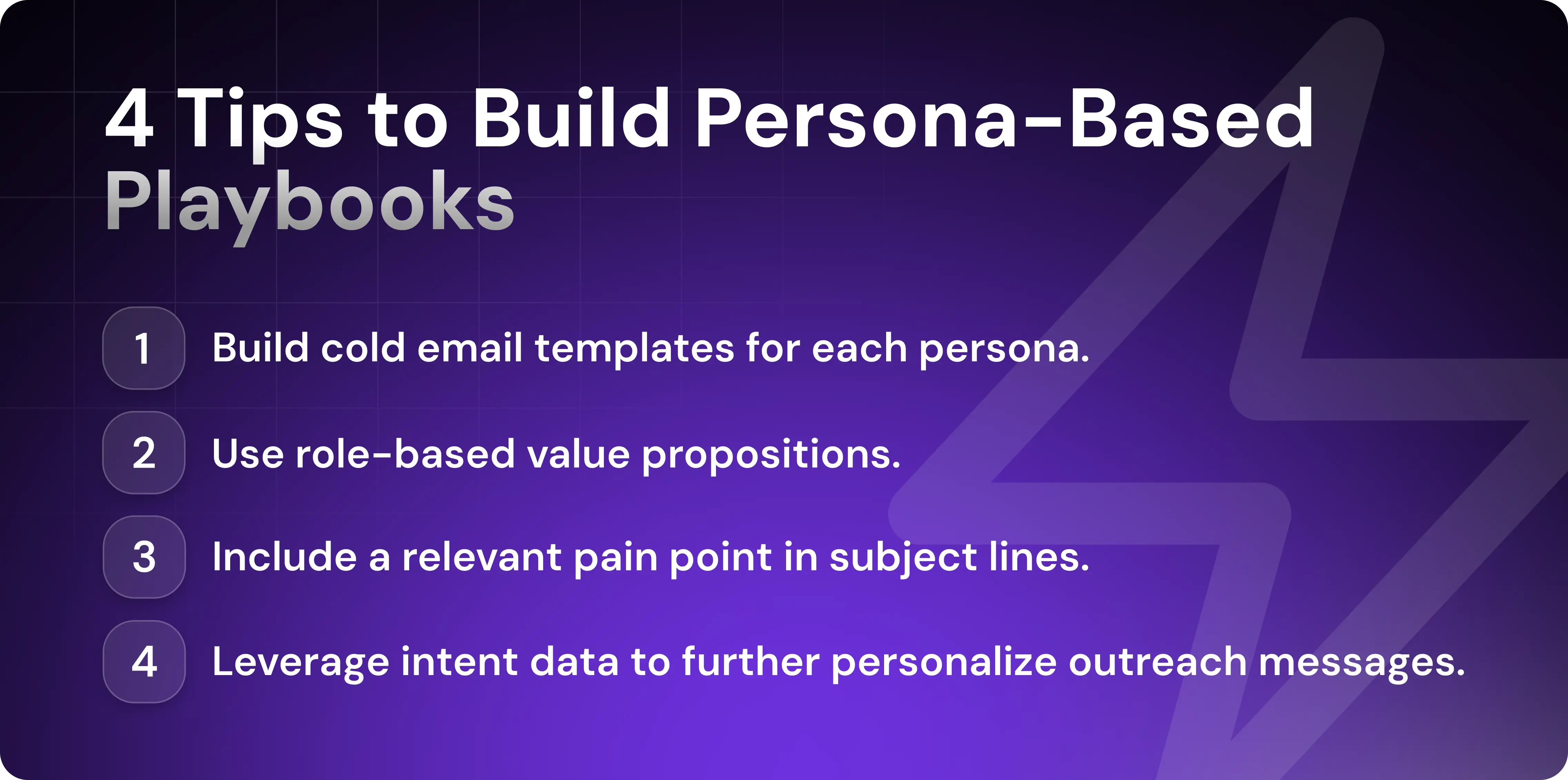4 Tips to Build Persona-Based Playbooks