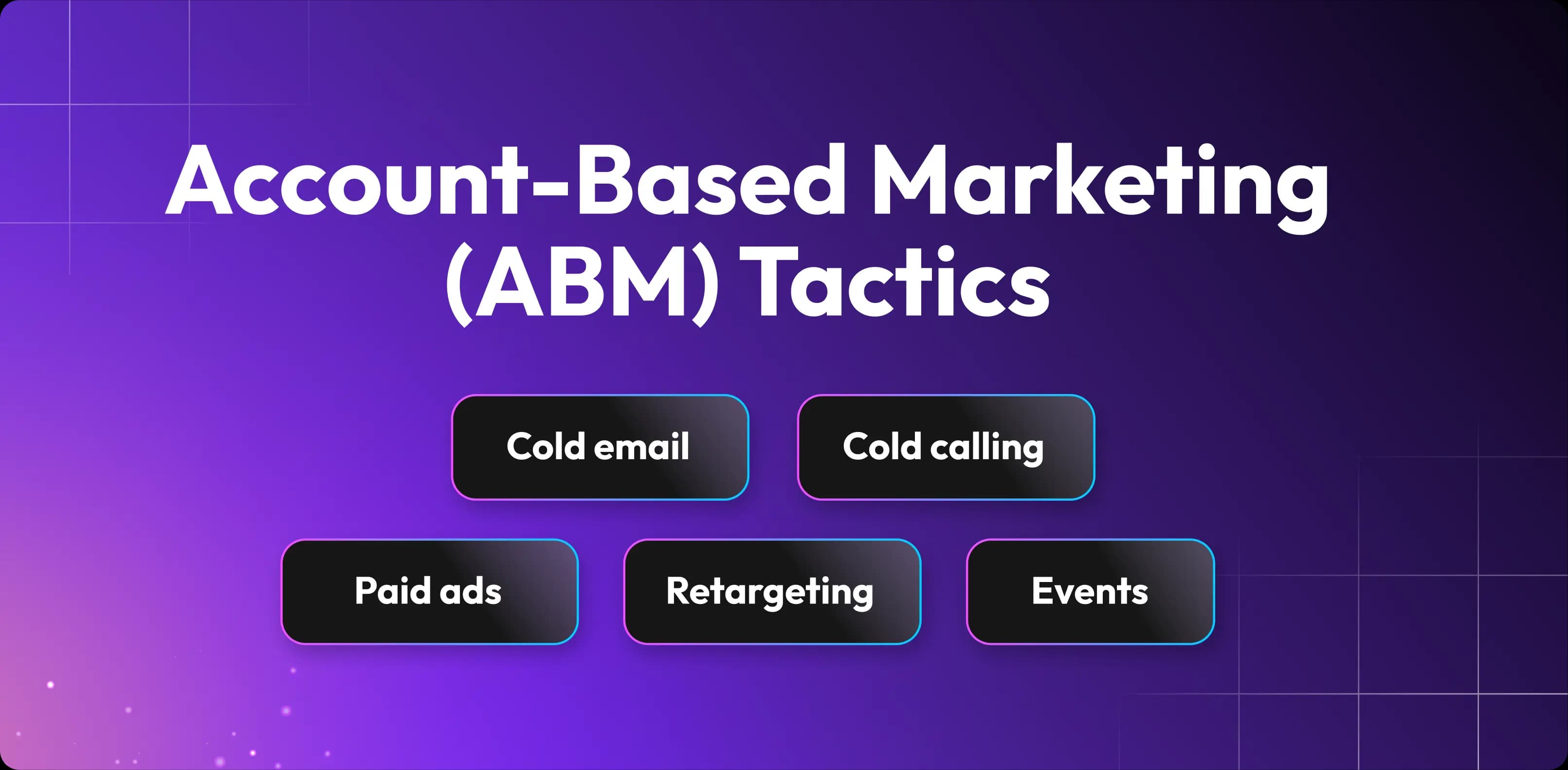 Account-Based Marketing (ABM) Tactics