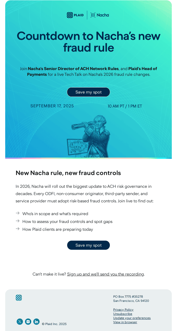 Nacha Really Good Emails