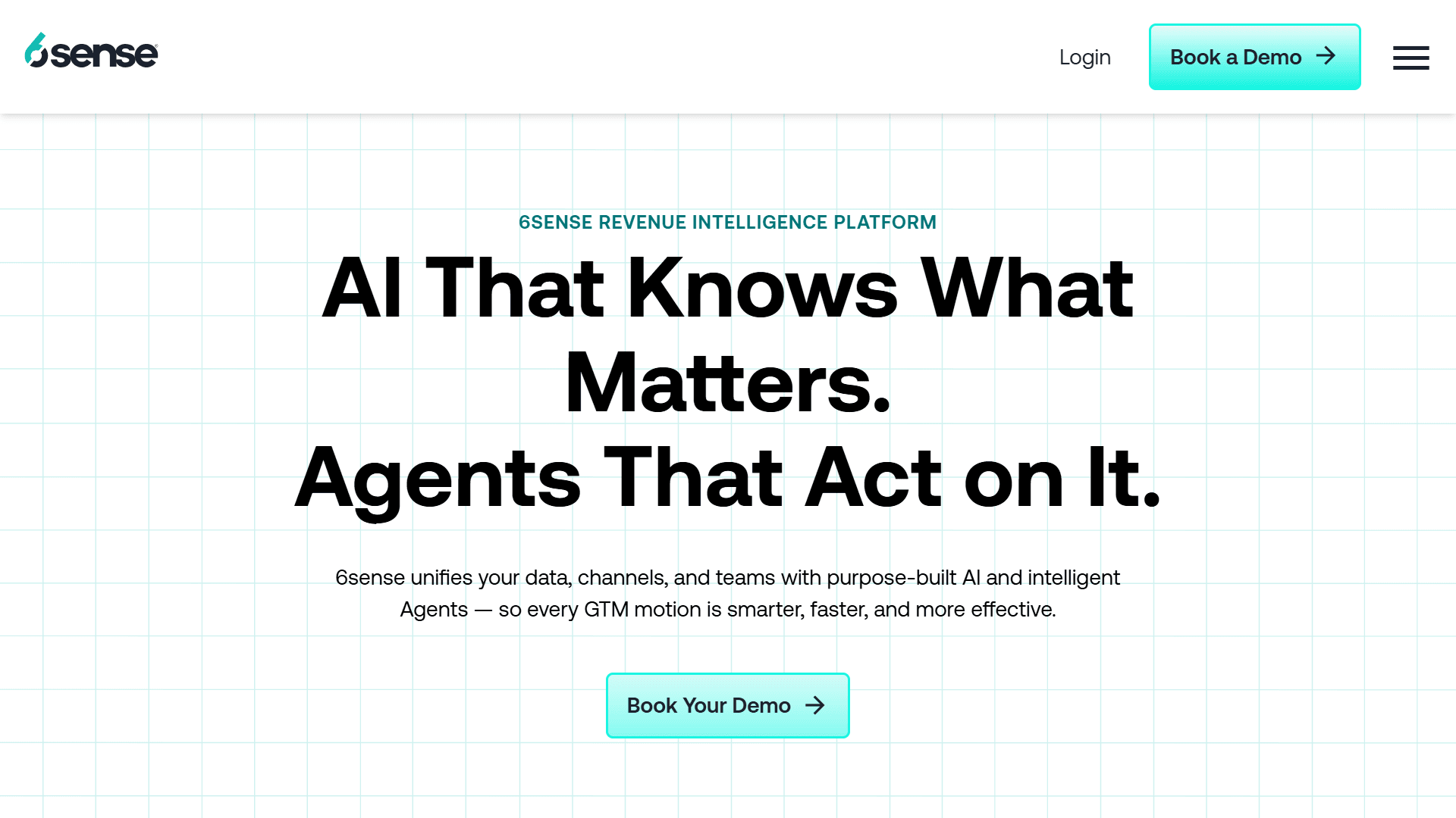 6sense Homepage