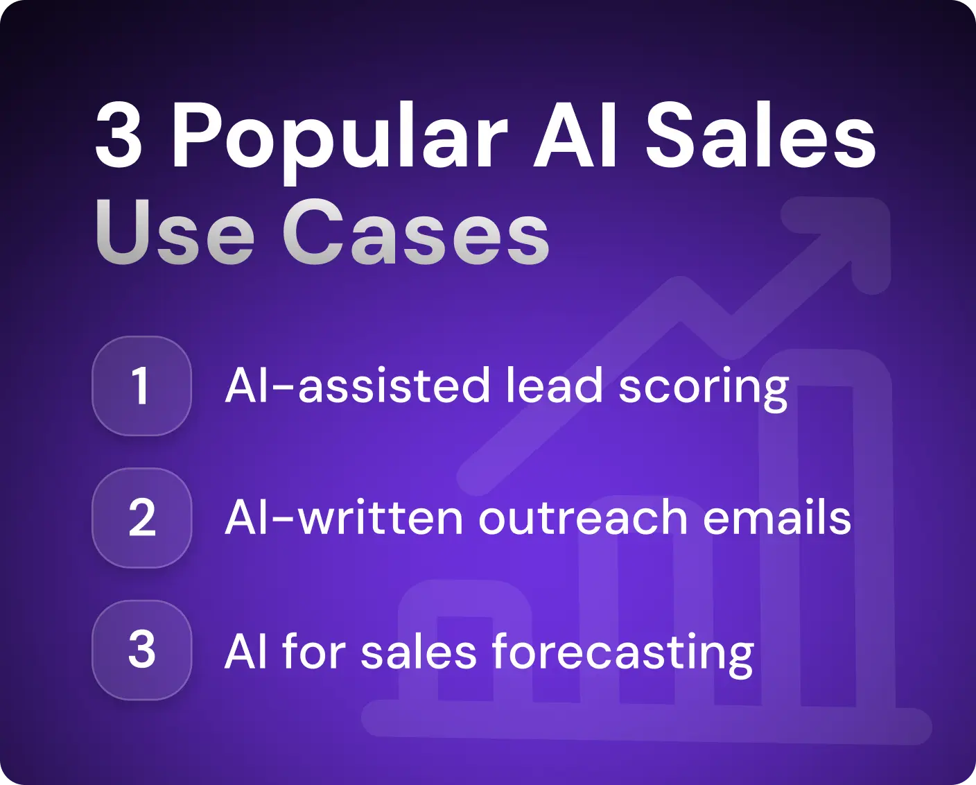 3 Popular AI Sales Use Cases